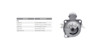 Imagen de MOTOR DE ARRANQUE FORD CARGO 1417/1617/1621/C815 12V